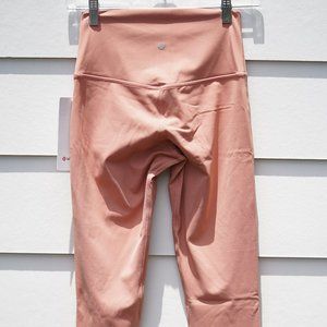 Lululemon Align High-Rise HR Pant 25" NWT size 6 pink yoga legging $98
